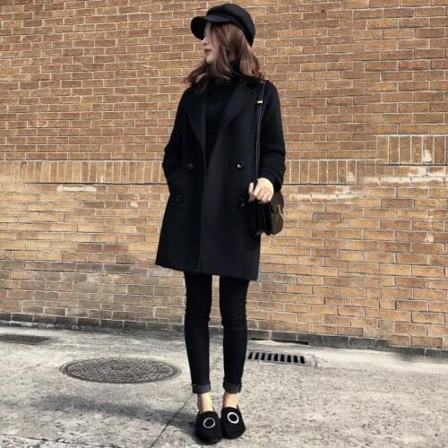 KMETRAM Fashion Woolen Coat Autumn Winter Jacket Women Clothes 2020 Thick Long Trench Coat Female Jacket Manteau Femme MY4822