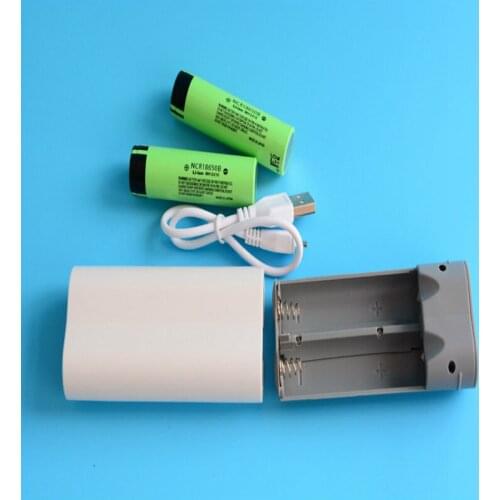New Sales 2.1A 18650 Battery Box Shell POWER BANK Case for Any Phone
