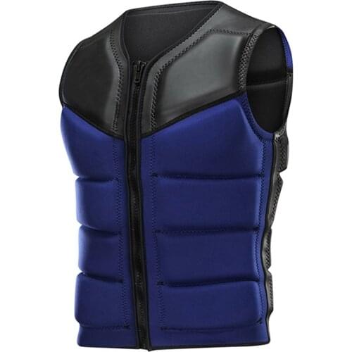 Adults Vest Life Jacket Kayak Motorboats Jet Ski Surf Wakeboard Fishing Vest Swimming Surf Rescue Boat Raft Sailing Safety Vest