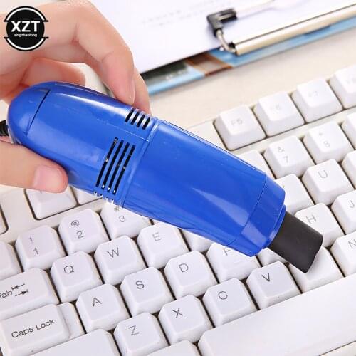 Keyboard Vacuum Cleaner USB Computer Dust Cleaning Brush Kit For Laptop Desktop PC Keyboards Remove Dust Brushes Cleaning Tool