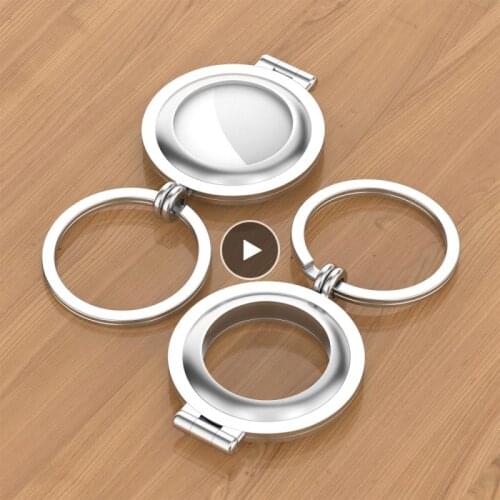 Protection Cover For AirTags Metal Protective Case Sleeve Anti-scratch Anti-lost Protector Shell For Air Tags Locator Tracker