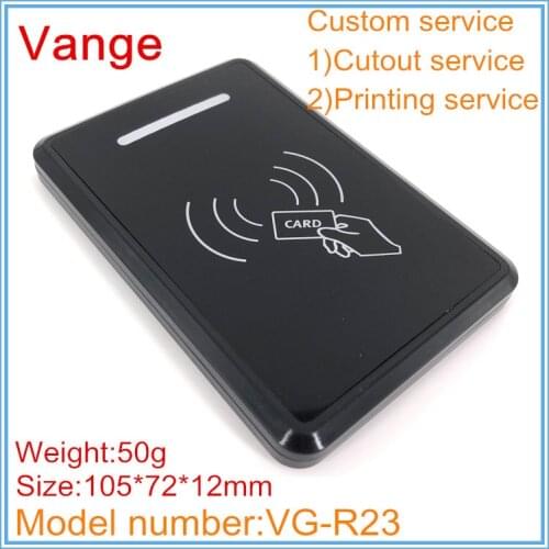 10pcs/lot access control project ABS plastic enclosure case 105*72*12mm for RFID electronic design