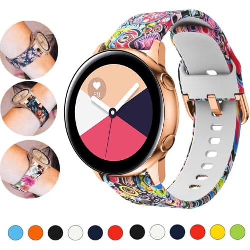 20mm Watch Strap for Samsung Galaxy Watch Active 2 40mm 44mm Strap Gear Sport Wrist Bracelet Watchband Samsung Galaxy Watch 42mm