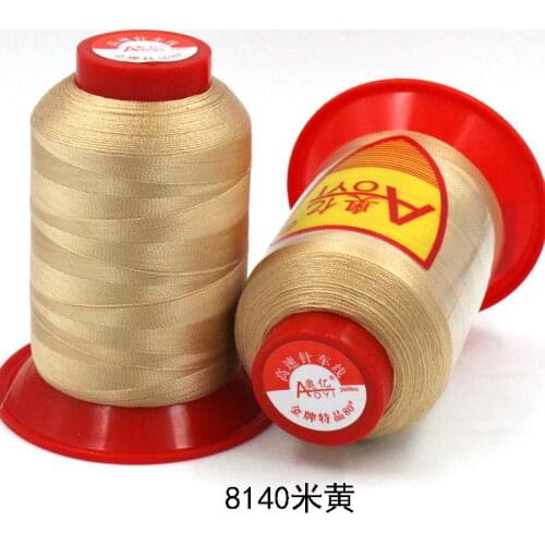 210D/2 High Tenacity Nylon Polyester Sewing Thread For Tassel ,Clothes ,shoes Jeans ,Denim Leather Thread Thickness 0.25mm