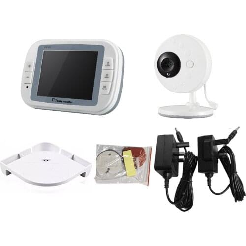 3.5 Inch Wireless Intercom Baby Monitor Temperature&Humidity Display