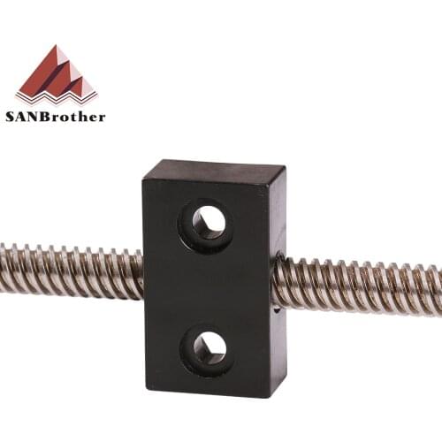 3d printer nut T openbuilds type anti-backlash nut block T8 screw 8mm screw lead 2mm 4mm 8mm 1pcs