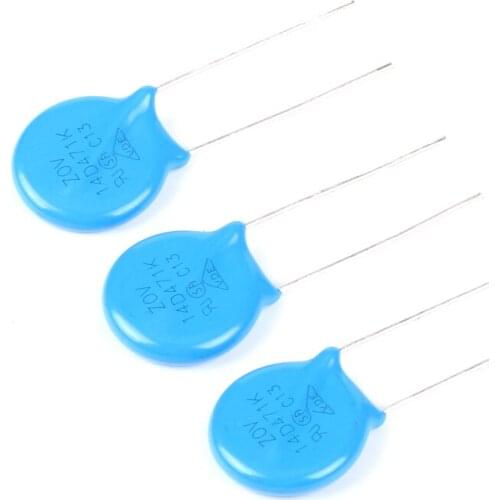 50pcs Varistors 14D471K 14D-471K 14D471 470V Metal Voltage Dependent Resistor VDR VSR