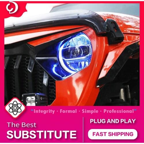 AKD Car Styling Headlights for Polo 2019-2020 LED Headlight DRL Head Lamp Led Projector Automotive Accessories