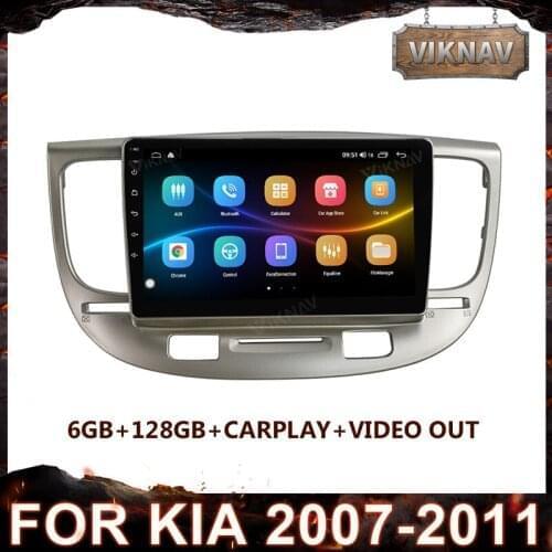 Android 10 Car radio for KIA 2007-2011 Multimedia player GPS navigation car Head Unit Stereo HD Screen Tape Recorder 2din