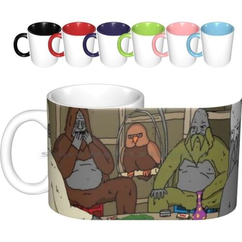 The Big Lez Show Sasquatches Ceramic Mugs Coffee Cups Milk Tea Mug Sassy The Big Lez Show Big Lez Show Big Lez Sasquatch