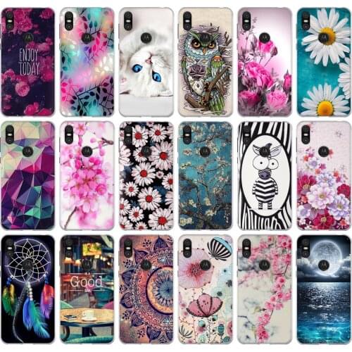 Case For Motorola One Case Silicone Soft TPU Cellphone Cute Bumper Housing Black Cover For Fundas Moto P30 Play Cover Phone Case