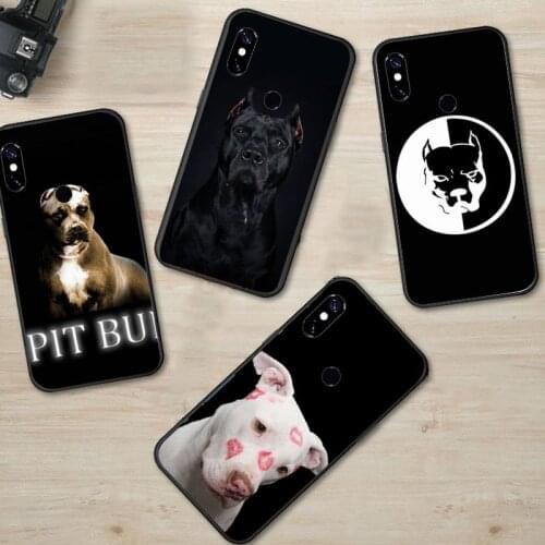 Pit Bull Lovely Dog Pitbull Phone Case For Xiaomi Redmi 7 8 9t a3Pro 9se k20 mi8 max3 lite 9 note 9s 10 pro