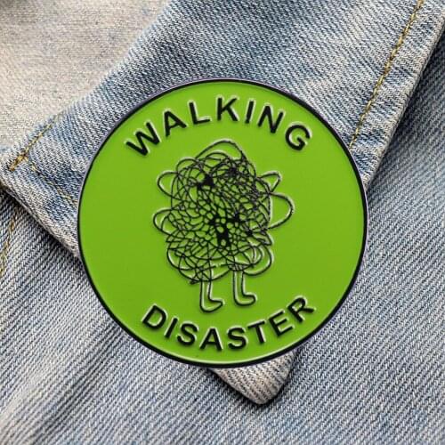 DZ656 Funny Creativity Enamel Pin Brooch Backpack Collar Hat Badge Lapel Pin Women Men Jewelry Gifts