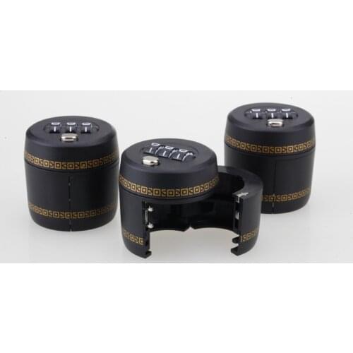 Plastic Bottle Password Lock Combination Lock Wine Stopper Vacuum Plug Device Preservation For Furniture Hardware