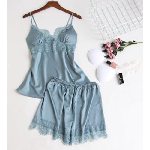 Женские шелковые пижамы SAFEER China At AliExpress