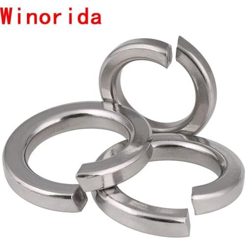 304 Stainless Steel Washer / Spring Washer / Heavy Shrapnel / Thickened Chinese Meson GB93 20PCS