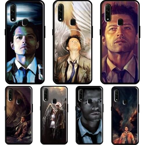 Supernatural Castiel For OPPO A5 A9 2020 A31 A53 A52 A72 F7 Reno 2 Z Find X3 Pro A3S A15 A83 A91 A93 Phone Case