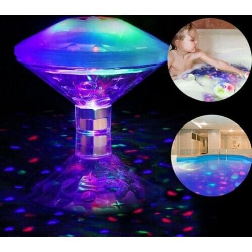 LED Disco Lights Swimming Pool Waterproof Colorful LED Lights Party Water Park Home Swimming Pool Rendering Lights Decoration