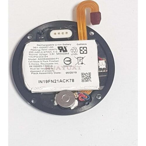 Back cover with battery For Garmin Fenix 5 plus GPS Watch housing case shell replacement repair part