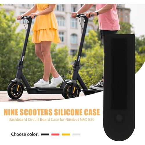 Waterproof Scratchproof Central Control Panel Cover Silicone Protective Case for Electric Scooter Accessories Ninebot MAX G30