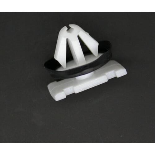 10pcs Door Pannel Clips Trim Mountings Retainer Fastener Screws for GM 11547581 White Nylon Fits Into 9mm Hole