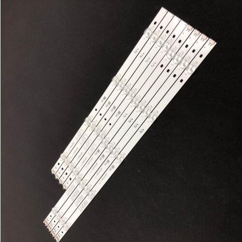 10set=80 PCS LED backlight strip for LG TV 49UJ630V 49LJ5500 NC490DUE-AAFX1-41CA GAN01-1294A-P1 GAN01-1295A-P1