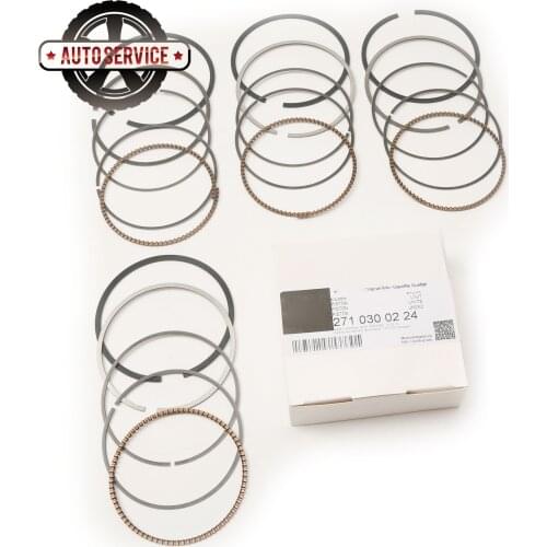 4x Engine Piston Ring 82.00mm For Benz C180 C200 C230 CLC160 W211 E200 CLK200 M271.950 M271.955 1.8T A 271 030 00 24 A2710300024
