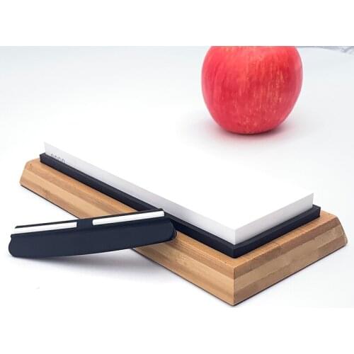 8000 Grit Sharpening stone+Bamboo base+Knife holder) Set knife sharpener whetstone Home kitchen tools blade sharpener