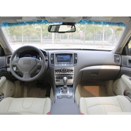 For Infiniti G37 Radio G35 Tesla Car Multimedia Player G25 G37S Skyline coupe Stereo Audio GPS Navigation Head unit CARPLAY DSP