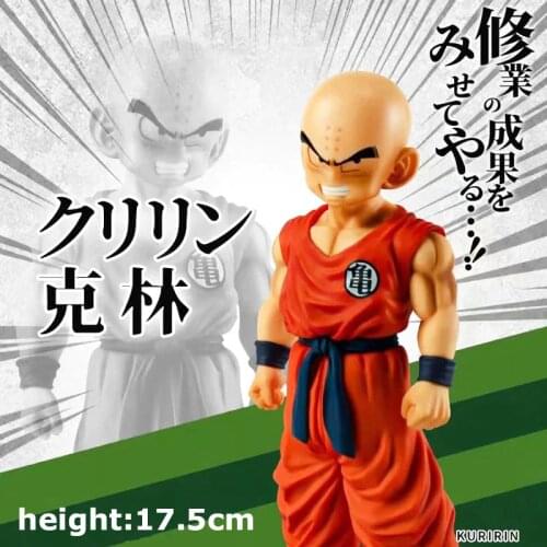 Dragon Ball Super Action Figure Goku Kuririn Budokai Warriors Consciousness Collectible Figurines Anime Model Toys