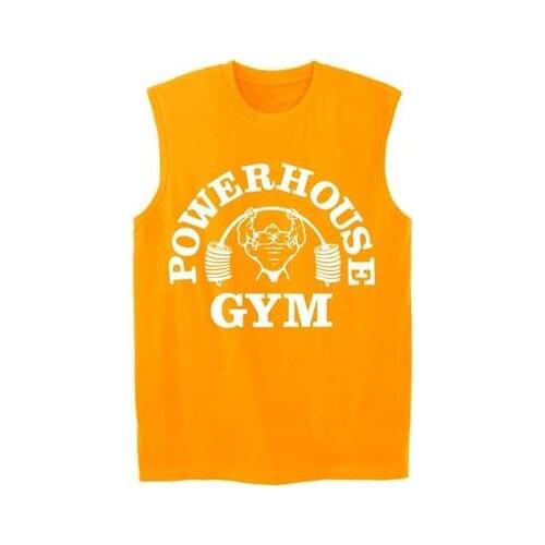 Gym summer casual mens wide shoulder sleeveless T shirt muscle mens round neck undershirt sport base new style