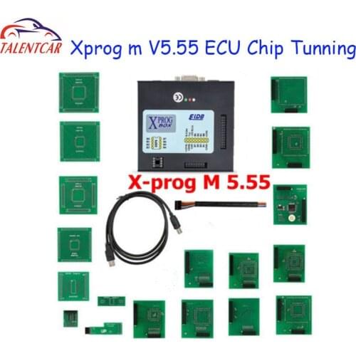 2021 Top Sale Xprog V6.26 Add New Authorization V5.84 XPROG-M V 6.12 ECU Programmer X Prog M Full Adapters