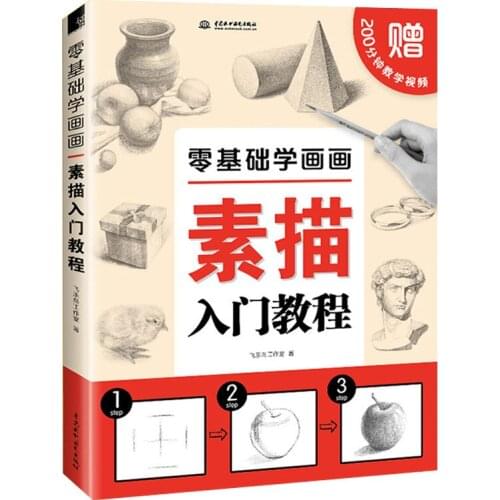 Sketch Learn Drawing Books Chinese Study Educational Getting Started Art Drawing Adult Painting Basic Tutorial Sketch The books