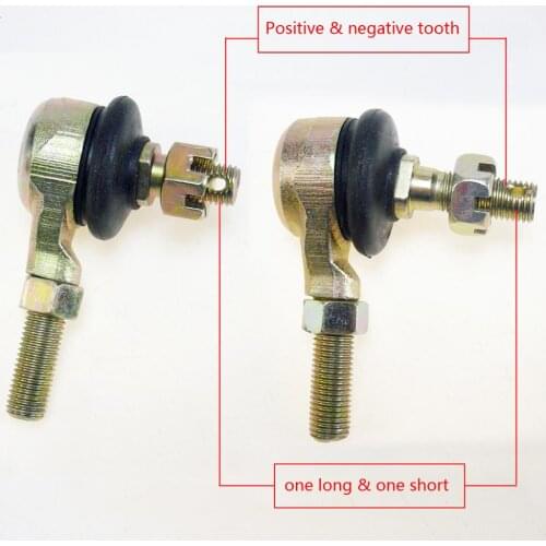 10mm M10 Tie Rod End Kits Joint Ball U-joint For China ATV 50cc 110cc 150cc 200cc 250cc 300cc Go Karting Quads Bike Parts