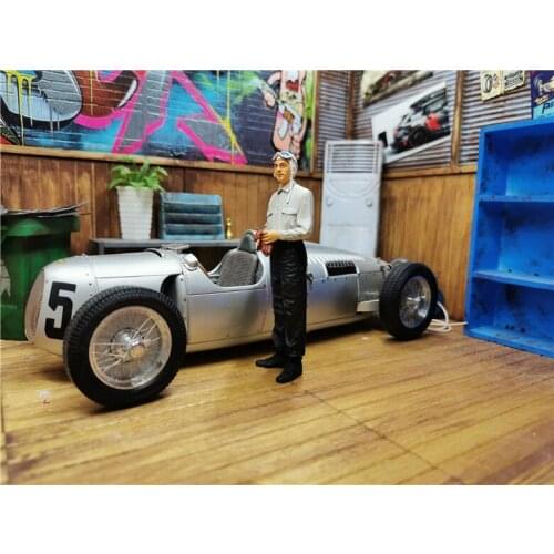 1/18 scale CMC F1 racer model simulation static mini resin doll model collection display vehicle accessories souvenir ornaments