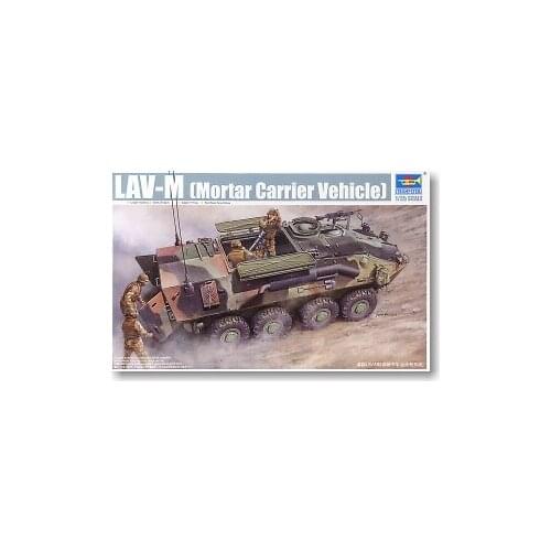 Trumpeter 1/35 scale model 00391 LAV-M 8X8 wheeled armored vehicle 81MM mortar mounted type