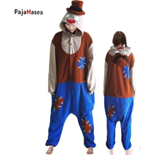 21 New XXL Unisex Animal Hedgehog Pajama Mr. Zombie Onesie Cartoon Cosplay Women Men Raccoon Kigurumi Adult