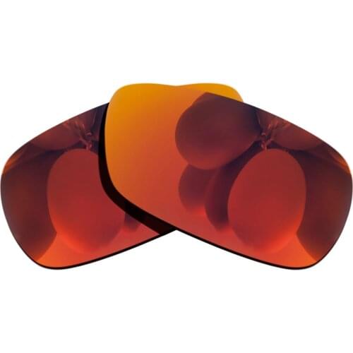 Polarized Sunglasses Replacement Lenses for- crosshair 2.0 Frame - Fire Red