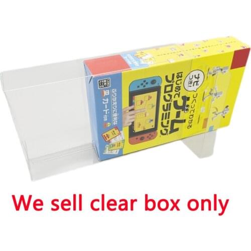 Clear box For SWITCH NS first game design limited edition collection display box