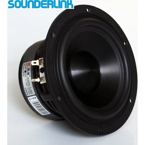 1PC Audio Labs woofer sub-woofer speaker driver 5.25 inch HiFi transducer aluminium Ceramics frame pots middle range Bass