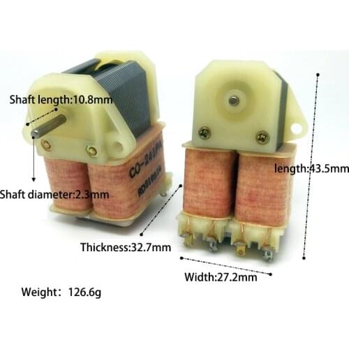 Mabuchi Mini AC 110-120V 60Hz Synchronous Brushless Motor DIY power Generation Experiment Principle Demonstration Motor