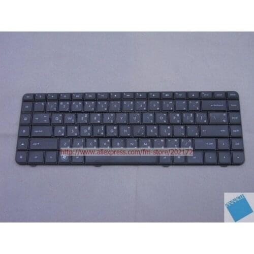 Brand New Black Laptop Notebook Keyboard 599602-281 AEAX6-00110 For HP Pavilion G42 G62 (Thailand) 100% compatiable us