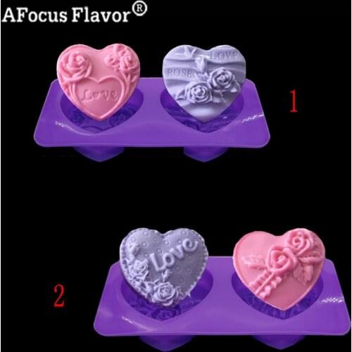 1 Pc Soap Mold Cake Decorating Chocolate Silicone Mold Craftwork Sweets Dessert Wedding Decoration Kitchen Baking Tools Stencil