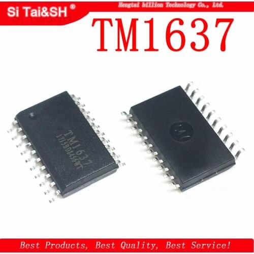 10PCS TM1637 SOP SMD new and original IC LED digital tube panel display driver chip