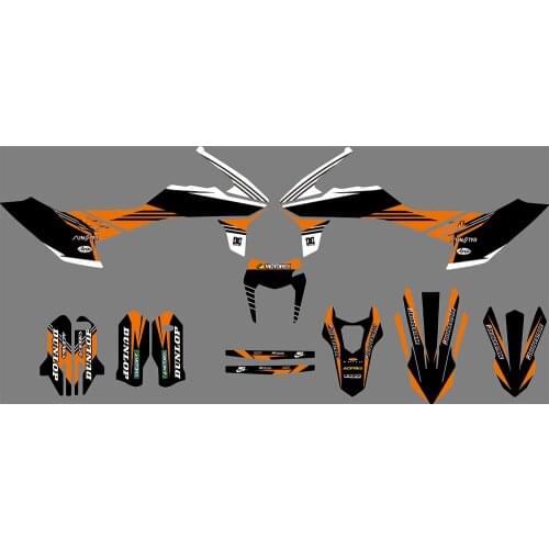 1002 Motorcycle Decal Sticker Kits for KTM SMCR 690 2019 2020