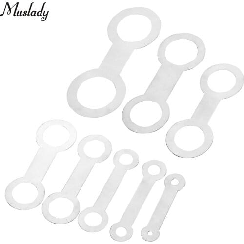 8Pcs Woodwind Saxophone Sound Hole Pad Leveling Tool Maintenance Replacement Accessories for ALto/Soprano/Tenor Wind Instruments