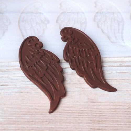 Angel Wings Non-stick Silicone Chocolate Mold Ice Molds Cake Mould Bakeware Baking Tools