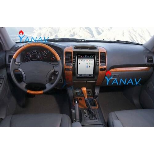 10.4 inch Car GPS Navigation For-LEXUS GX470 2002-2009 Tesla vertical touch screen car auto stereo Multimedia radio DVD Player