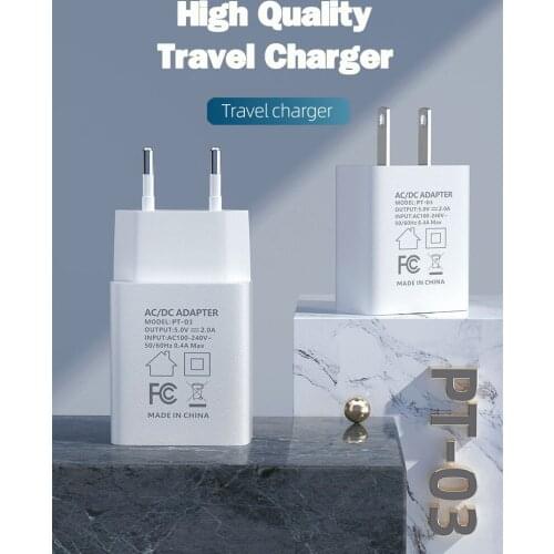 HB07 5V1A/5V2A USB Mobile Phone Charging Head Portable Phone Charger For iPhone 11 12 For Macbook Laptop Tablet XiaoMi 9 10