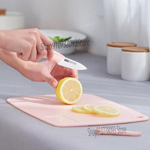 Ceramic Food Knife Household Fruit Slicing Knife Set Baby Kitchen Peeler Fruit Knife Portable